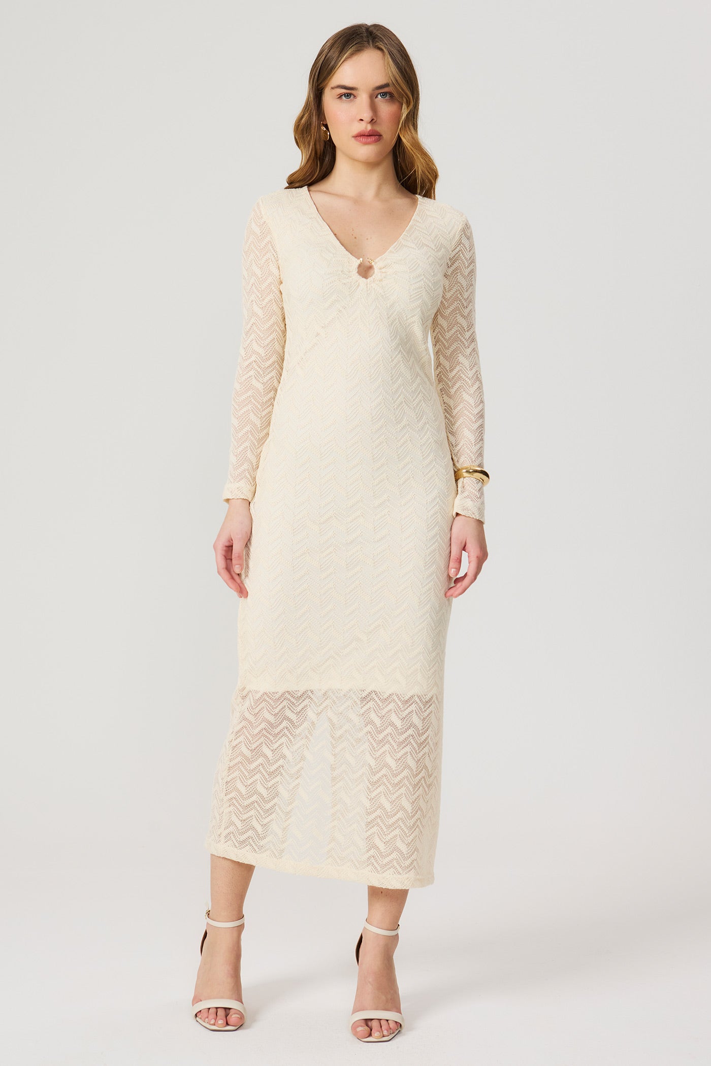 Vestido crochet Fato Básico