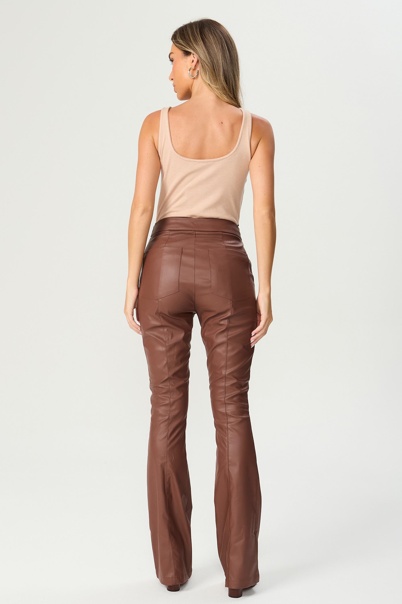 CALCA COURO SINTETICO BOOTCUT