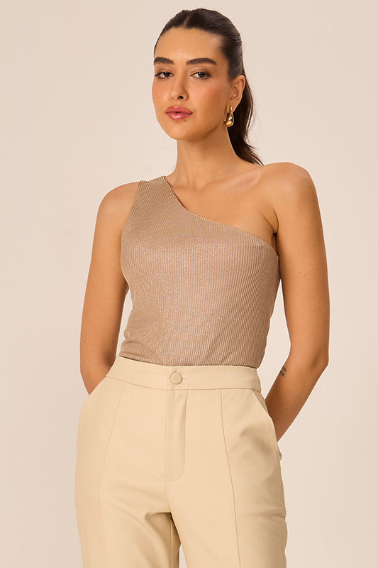 Blusa ombro só dourada Fato Básico