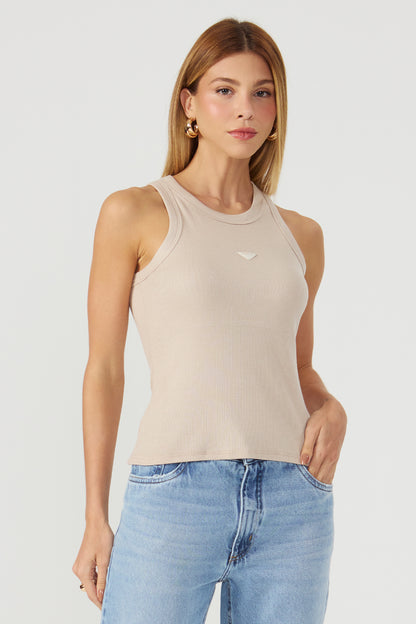 Blusa regata aveia Fato Básico