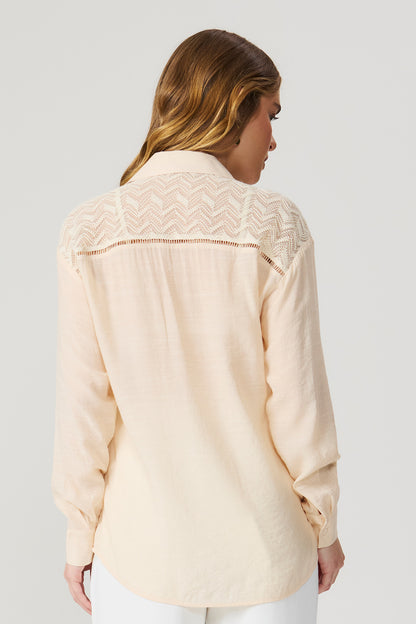 Camisa crochet Fato Básico