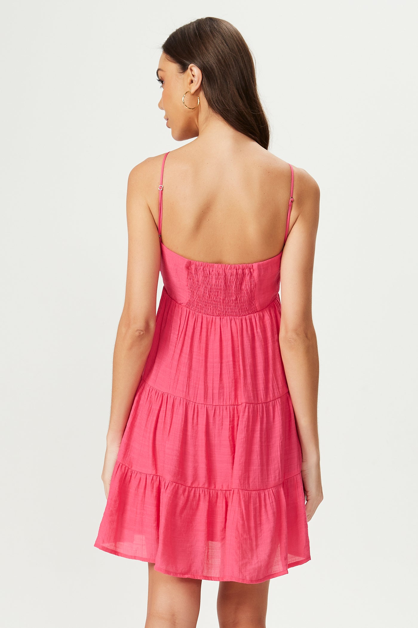 Vestido decote elos rosa Fato Básico - FATO BÁSICO