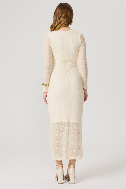 Vestido crochet Fato Básico