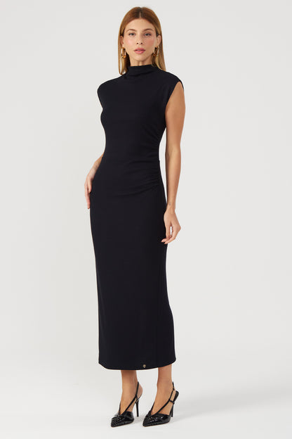 VESTIDO FRANZIDO LATERAL