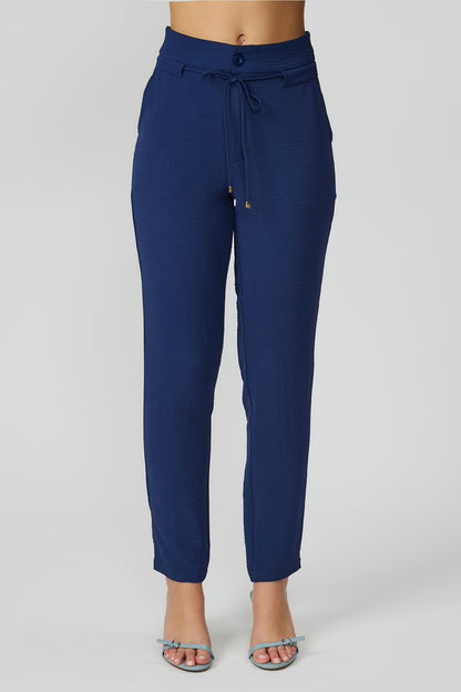 Calça jogger marinho Fato Básico